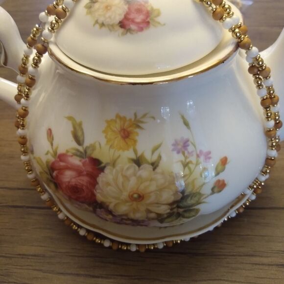 18kt gp Napier vintage two‎ layered bead ne… - Picture 4 of 4